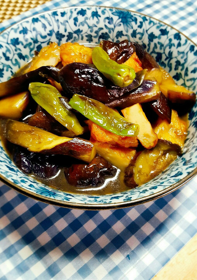 茄子としし唐とさつま揚げの甘辛煮-レシピのメイン写真