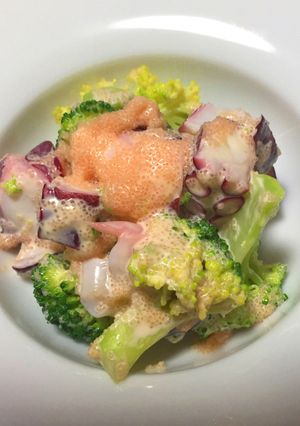 万能！たこ明太サラダ-レシピのメイン写真