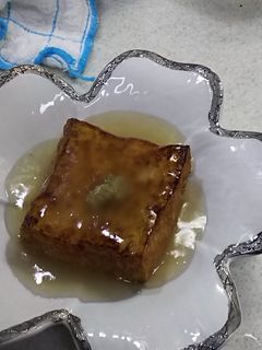 厚揚げ鶏スープ餡かけ-レシピのメイン写真