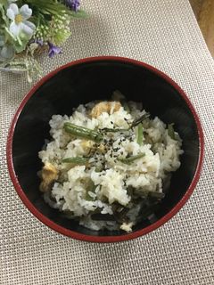 山菜おこわ♡-レシピのメイン写真