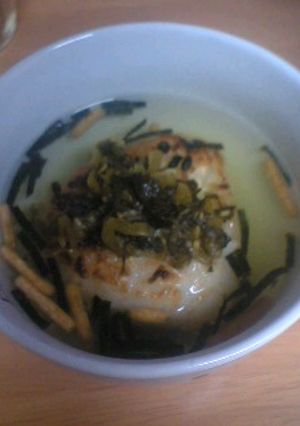 朝食にも○　焼きおにぎり茶漬け-レシピのメイン写真