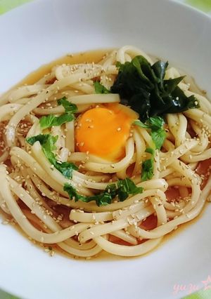簡単！うまい！中華風ぶっかけうどん！-レシピのメイン写真