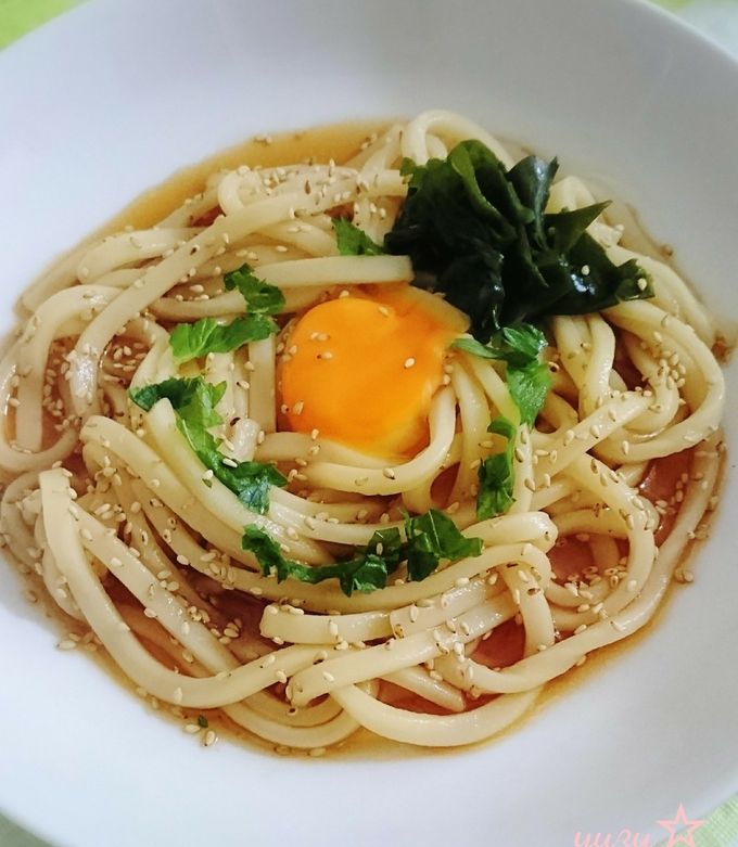 簡単！うまい！中華風ぶっかけうどん！ by ゆず☆ななみ
