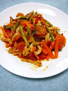 ヘルシー!バランス豚野菜炒め-レシピのメイン写真
