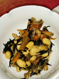 ひじきとお豆の煮物-レシピのメイン写真