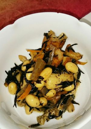ひじきとお豆の煮物-レシピのメイン写真