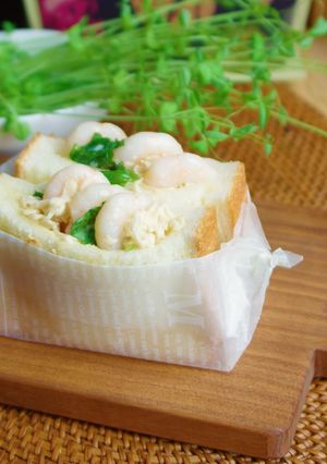 エビと切干大根のアジアン風ポケットサンド-レシピのメイン写真