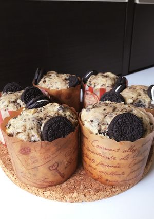オレオバナナの簡単カップケーキ-レシピのメイン写真