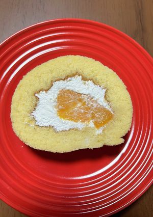 ふわもちっロールケーキ-レシピのメイン写真