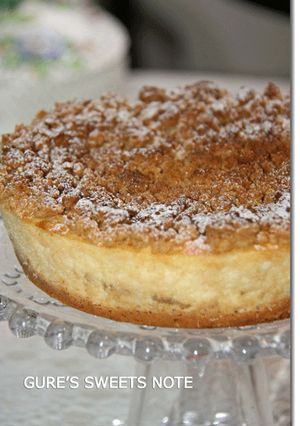 パイナップルのクランブルチーズケーキ-レシピのメイン写真