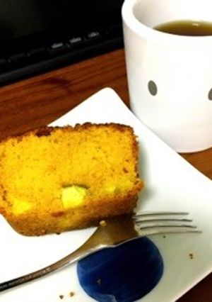 ふわふわさつまいもパウンドケーキ-レシピのメイン写真