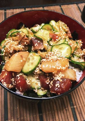 カリフォルニアで大流行 簡単ハワイポキ丼-レシピのメイン写真