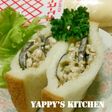 なすと鶏ひき肉のポケットサンド♪