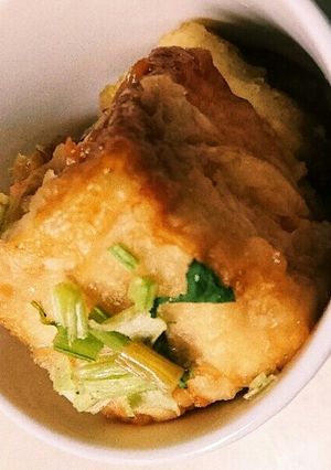 簡単！オートミールまぶして揚げ出し豆腐-レシピのメイン写真