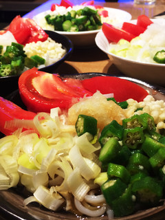 手軽に野菜を!サラダうどん-レシピのメイン写真