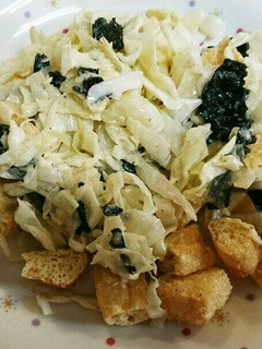 ☆キャベツとカリカリ薄揚げのサラダ☆-レシピのメイン写真