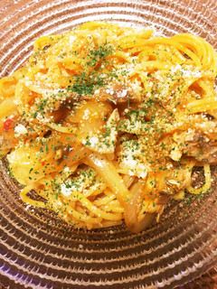 簡単美味しい♪鯖缶のトマトソースパスタ-レシピのメイン写真