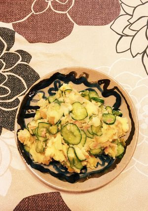 ツナマッシュポテトサラダ-レシピのメイン写真