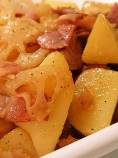 超簡単♪れんこん入りジャーマンポテト-レシピのメイン写真