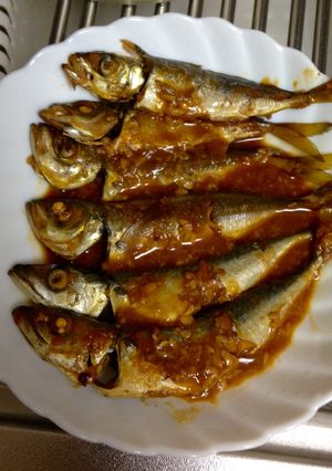 サバとアジの味噌カレー煮のようなもの-レシピのメイン写真