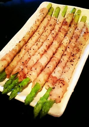 簡単！丸ごとアスパラ豚肉巻き☆-レシピのメイン写真