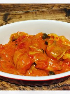 チキンのトマト煮込み-レシピのメイン写真