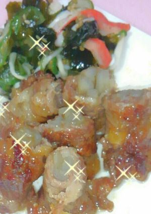超簡単!美味★牛肉ゴボウ巻き-レシピのメイン写真