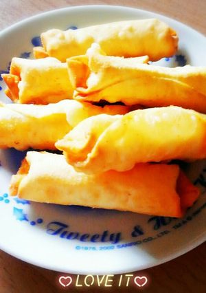 餃子の皮で、チーズカリカリ-レシピのメイン写真