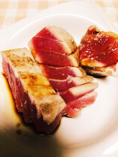 簡単★マグロのレアステーキ-レシピのメイン写真