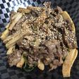 食べ応えあり!牛肉とタケノコの焼肉風炒め