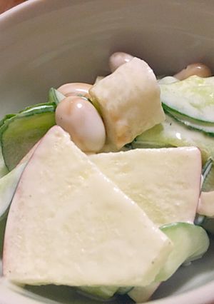 大豆と林檎のコロコロサラダ-レシピのメイン写真