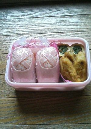 プチバレリーナのトゥ・シューズ弁当-レシピのメイン写真