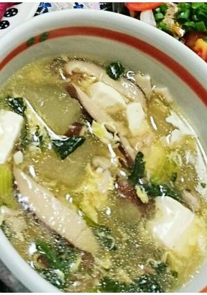 冬瓜と鶏肉のお吸い物-レシピのメイン写真