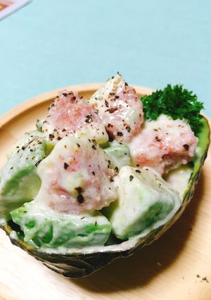 アボカド&無花果のサラダ♪-レシピのメイン写真