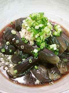 秋ナスの揚げ煮びたし-レシピのメイン写真
