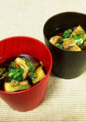 ナスの揚げびたし-レシピのメイン写真