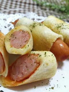 おやつ・おつまみに簡単くるくるウインナー-レシピのメイン写真