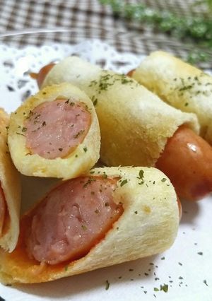 おやつ・おつまみに簡単くるくるウインナー-レシピのメイン写真