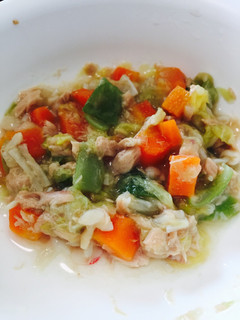 離乳食後期〜ツナ白菜うま煮-レシピのメイン写真