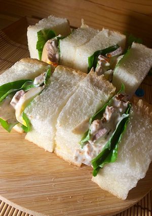ピリ辛焼豚サンド-レシピのメイン写真