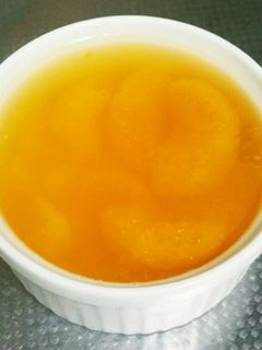 ミカン缶で贅沢♪ぷるぷるオレンジゼリー-レシピのメイン写真