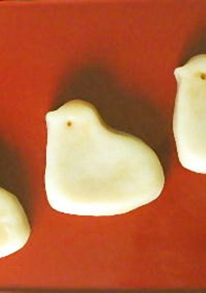 鶏仔冰皮月餅（ひよこ月餅）-レシピのメイン写真