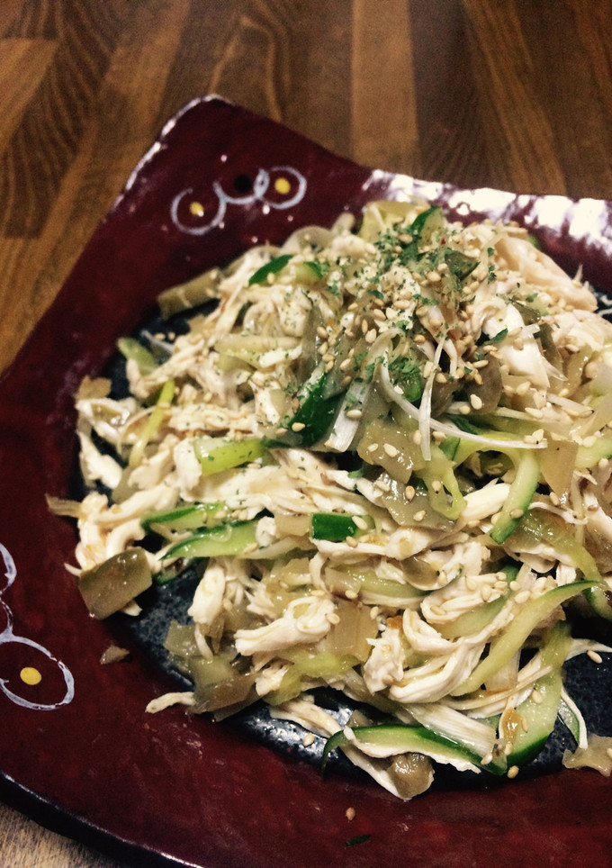 居酒屋風♪鶏ささみとザーサイのねぎナムル-レシピのメイン写真