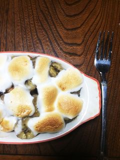 チョコばななのパングラタン-レシピのメイン写真