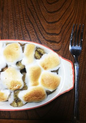 チョコばななのパングラタン-レシピのメイン写真