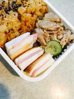 ぉ弁当の隙間にはんぺん挟み❤︎-レシピのメイン写真