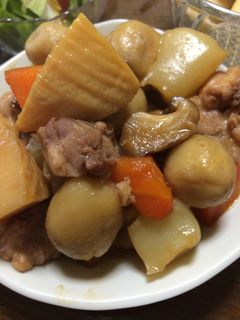 こっくり里芋と筍の煮物-レシピのメイン写真