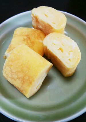お弁当に。冷めても美味しい玉子焼き-レシピのメイン写真