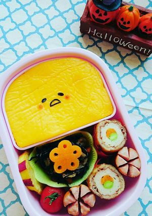 ☆キャラ弁☆簡単♪ぐでたま☆オムライス-レシピのメイン写真
