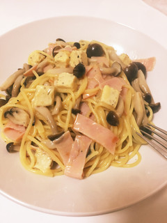 市販ソースに一手間で簡単パスタランチ✨-レシピのメイン写真